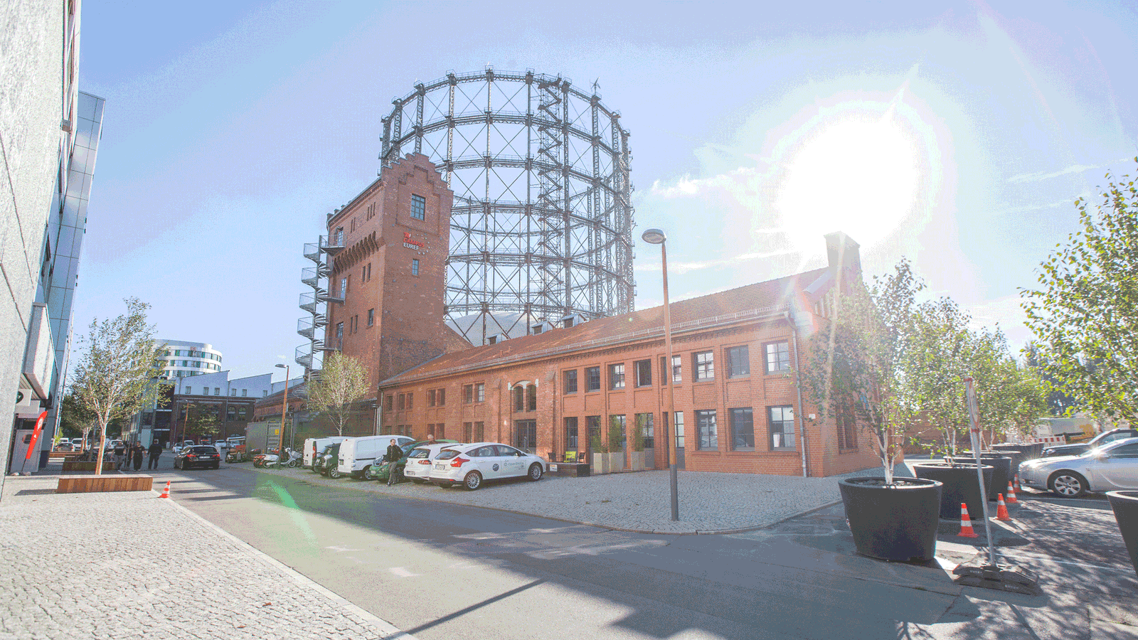 Berlin & Brandenburgs beste BRF geführte Besteigung Gasometer