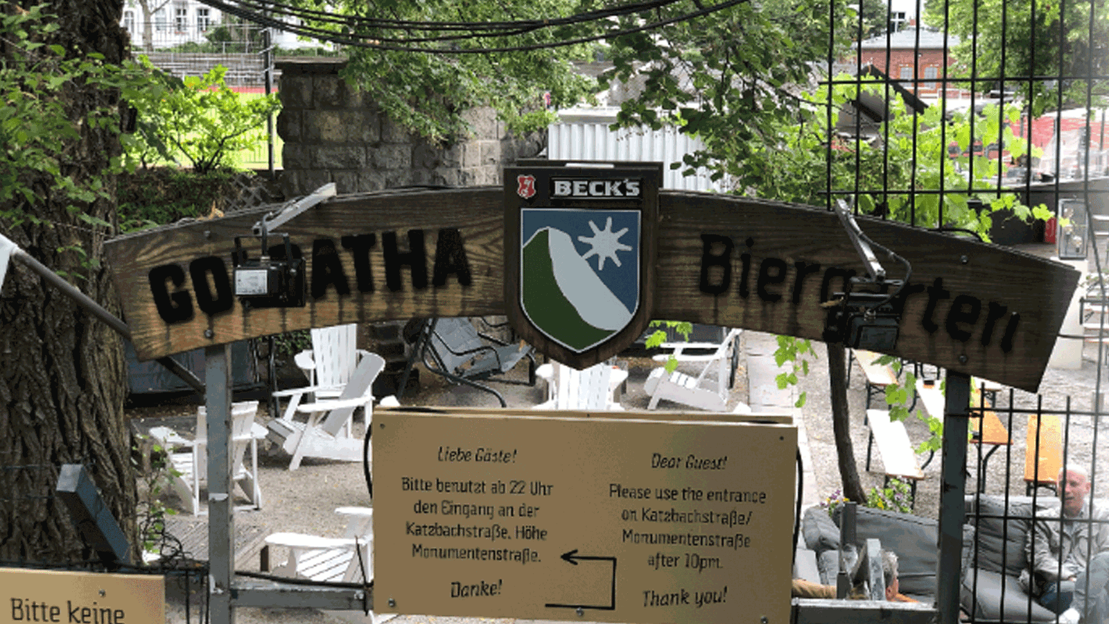 Berlin & Brandenburgs beste Biergarten Golgatha