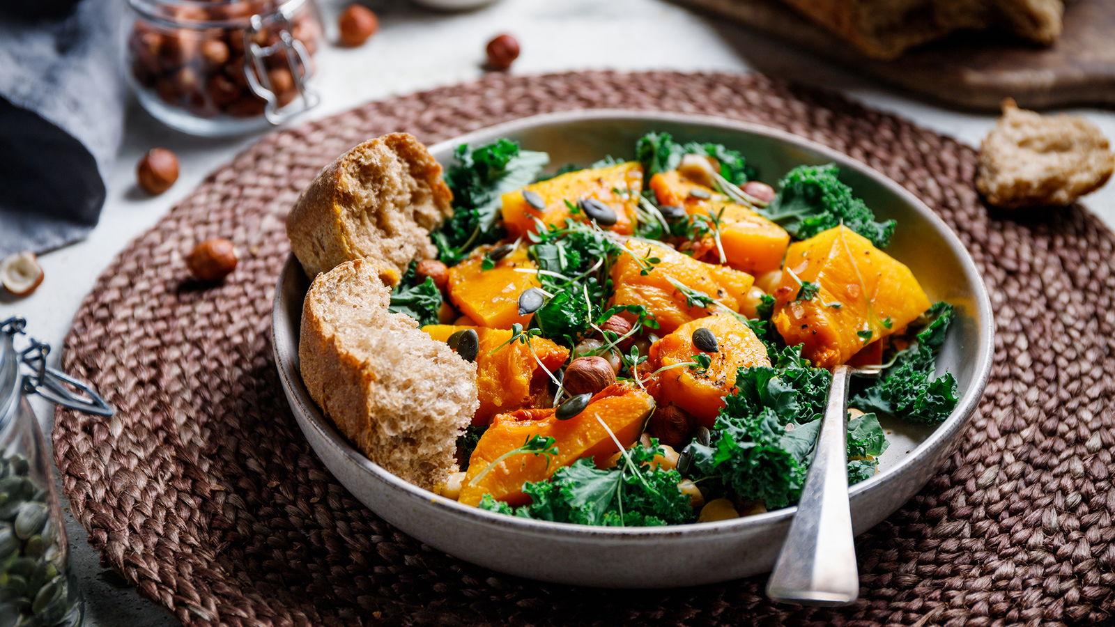 Kürbisrezepte Kürbissalat