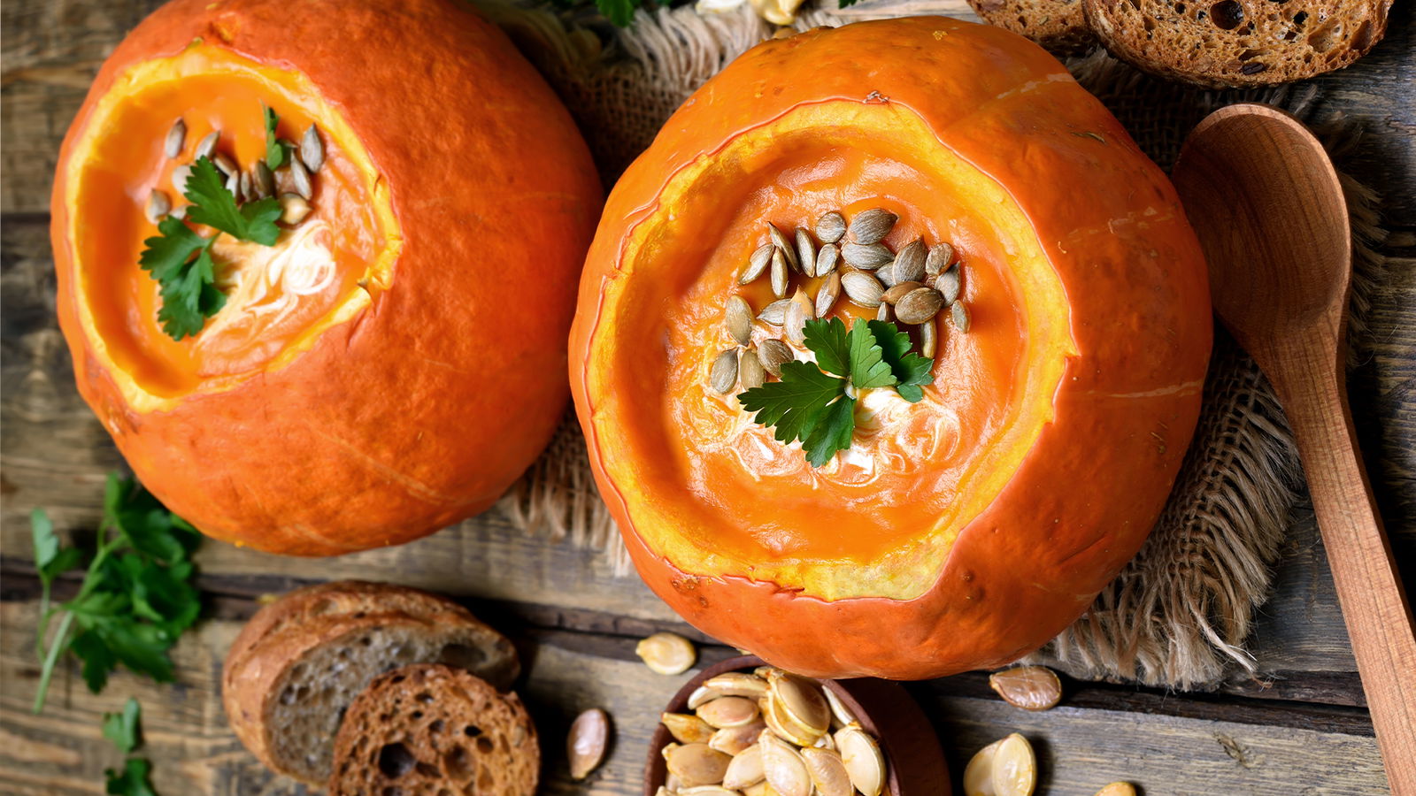 Kürbisrezepte Kürbissuppe vom Grill