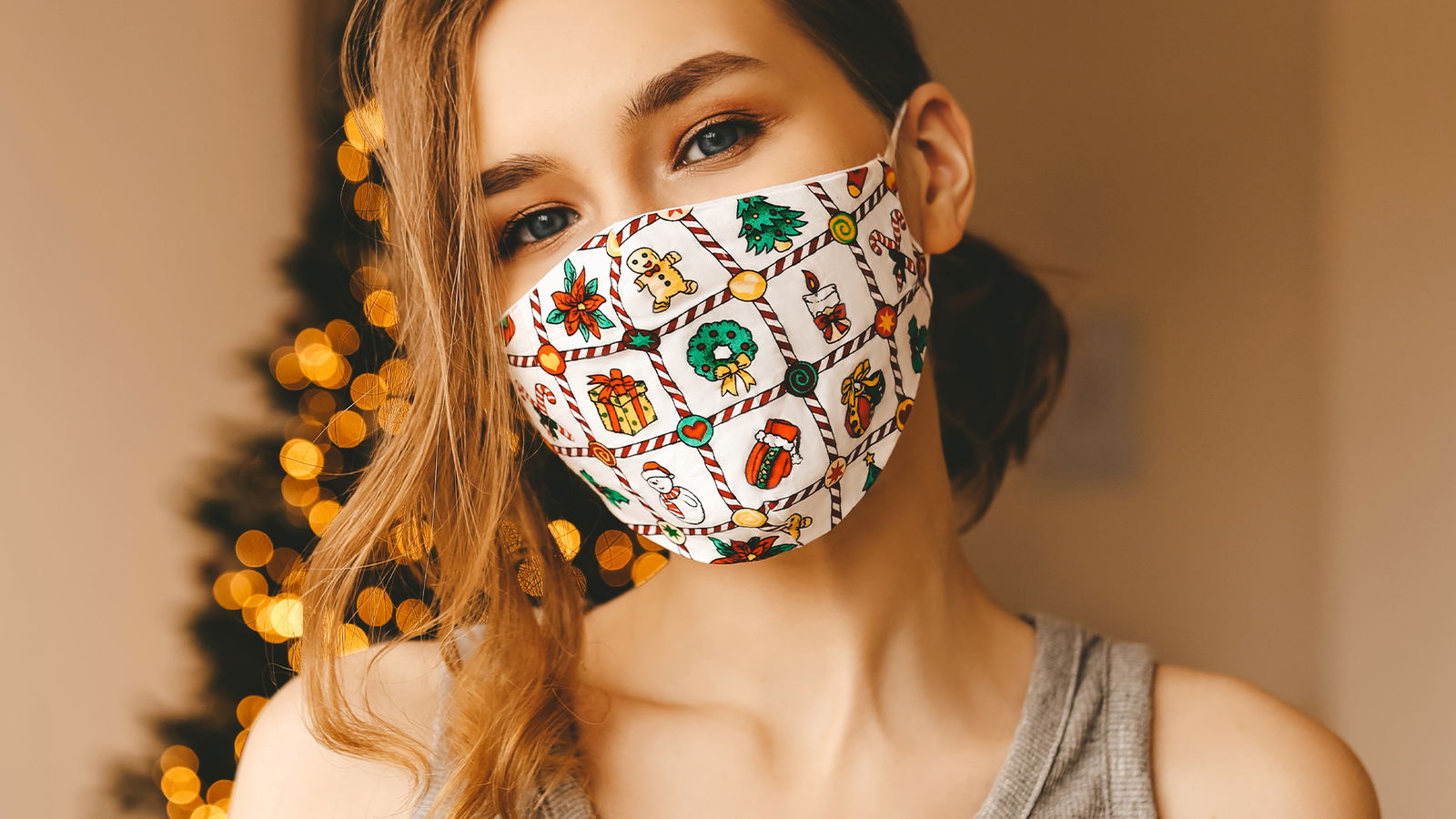 Türchen Weihnachtsmaske