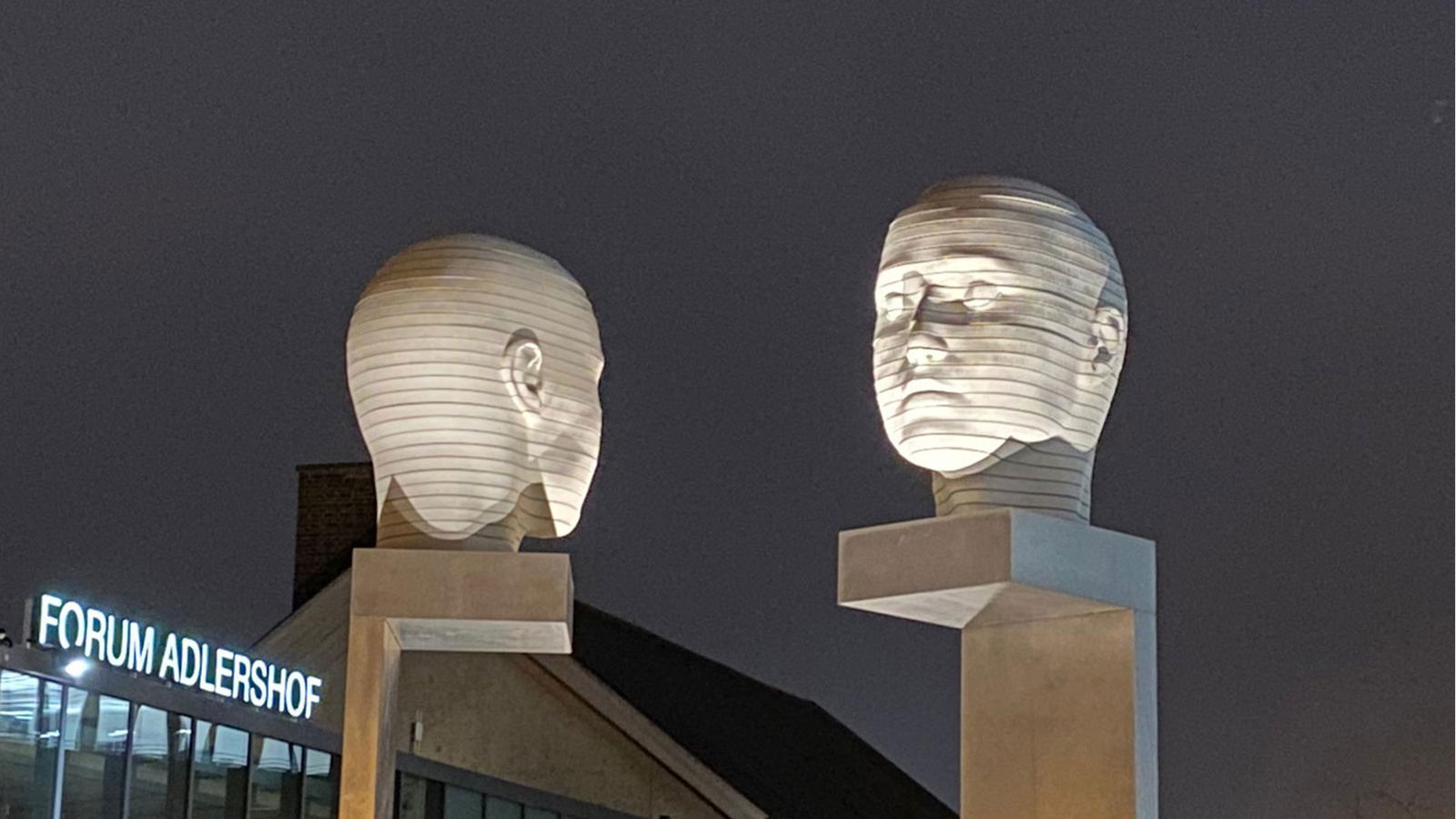 Ist das Kunst oder kann das weg glatzköpfe