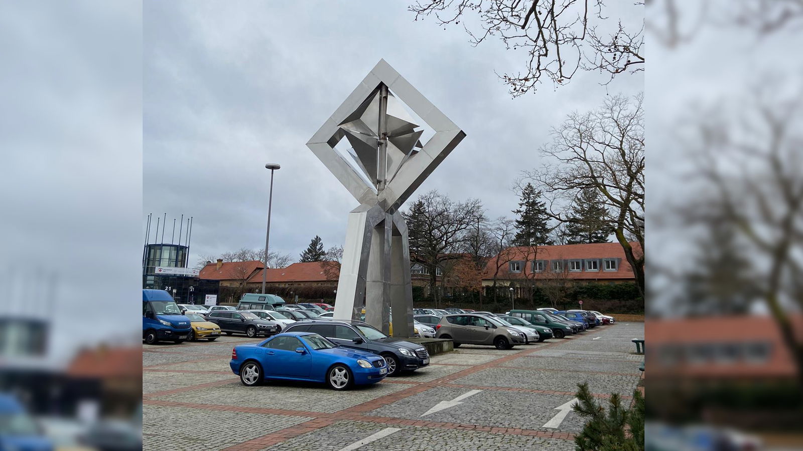 Ist das Kunst oder kann das weg Windspiel Messegelände