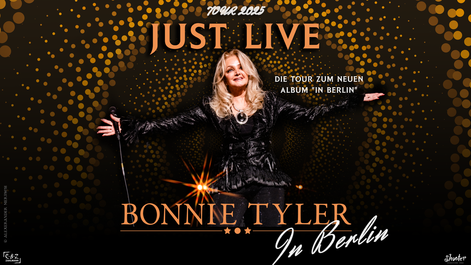 Ticketshop Bonnie Tyler - Just Live