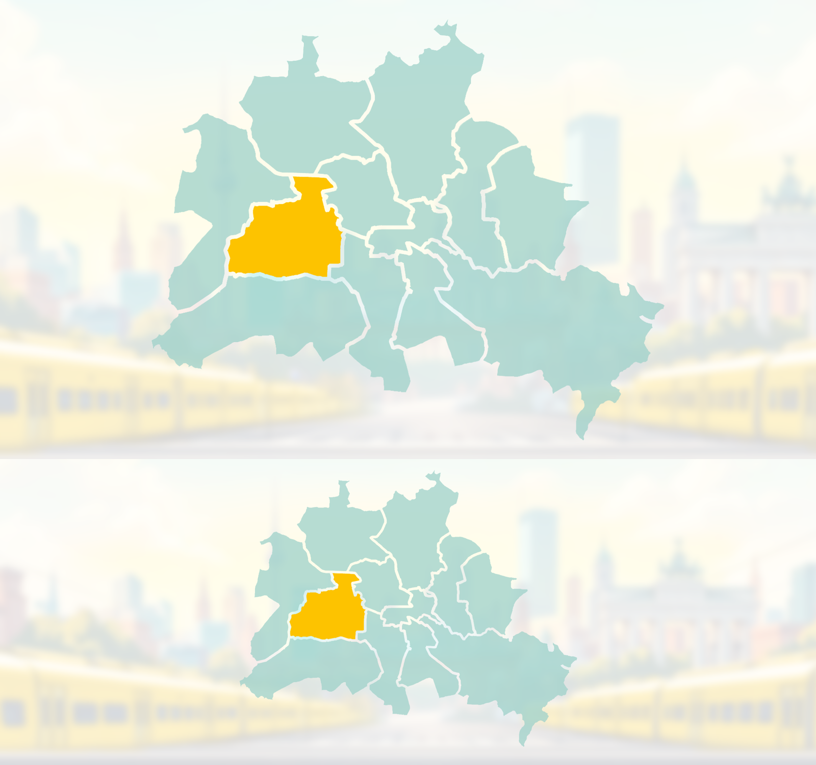 Nächster Halt, Berlin! Bezirk Charlottenburg-Wilmersdorf