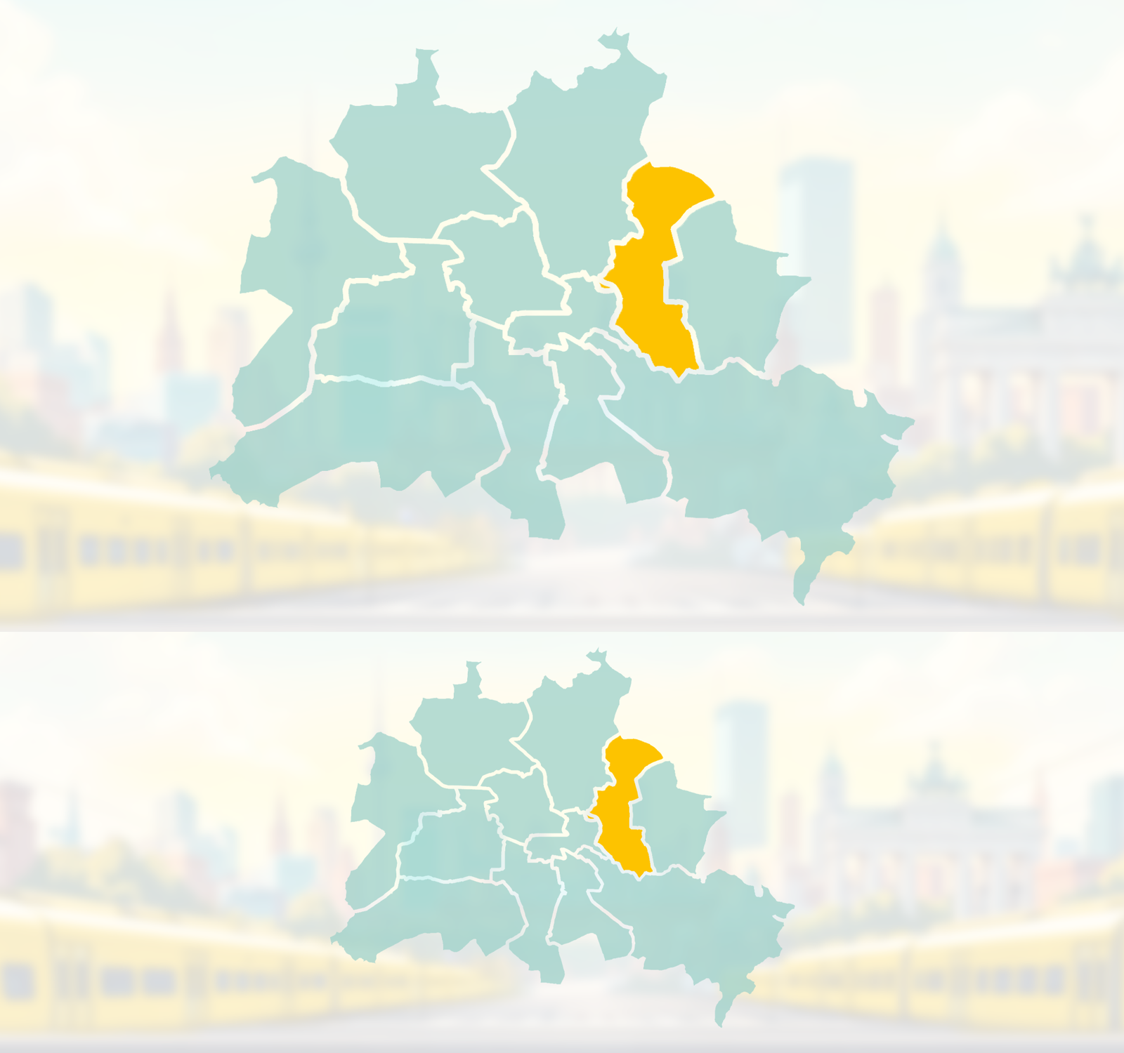 Nächster Halt, Berlin! Bezirk Lichtenberg