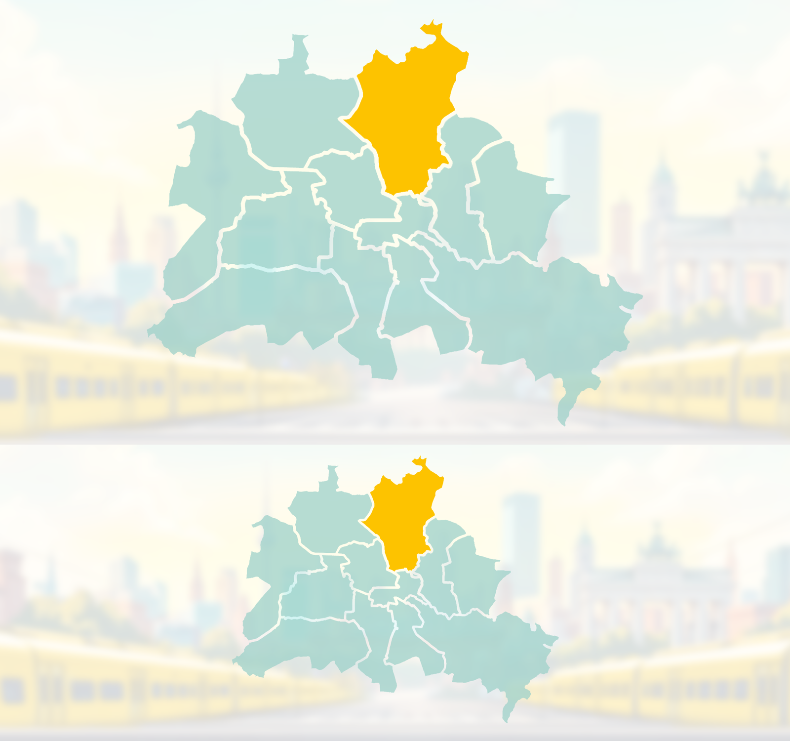 Nächster Halt, Berlin! Bezirk Pankow