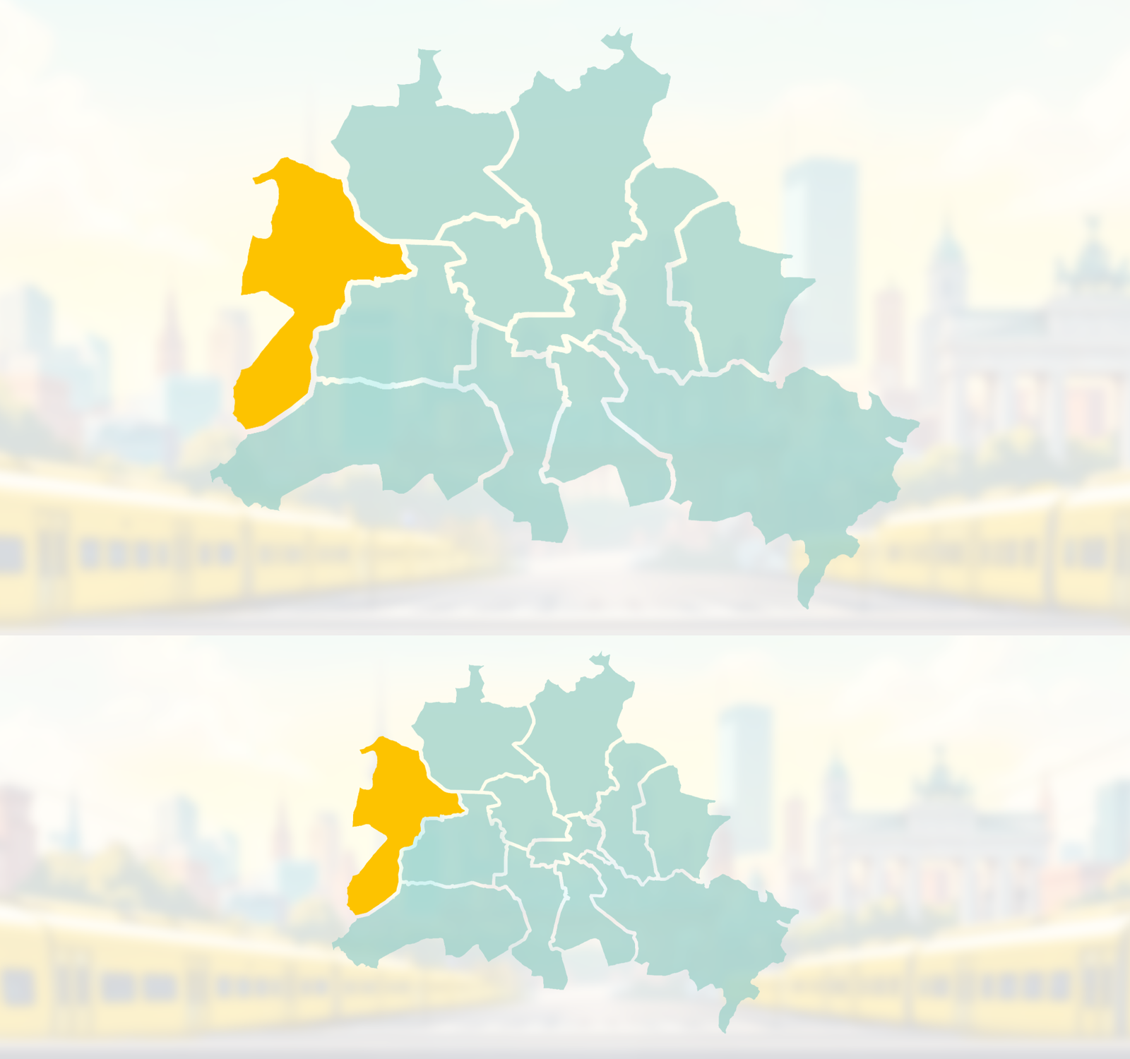 Nächster Halt, Berlin! Bezirk Spandau