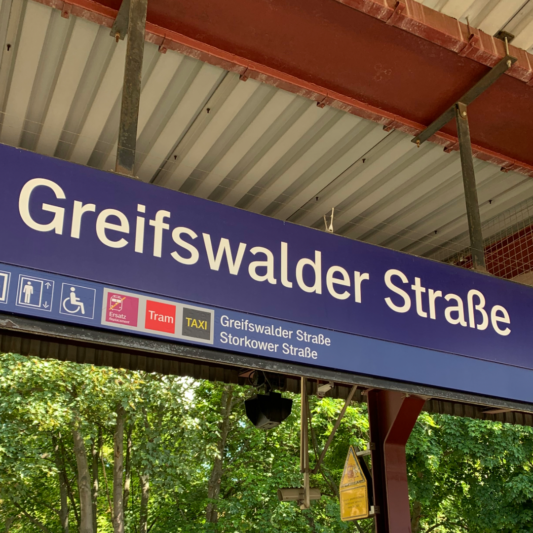 S-Bahnhof Greifswalder Straße