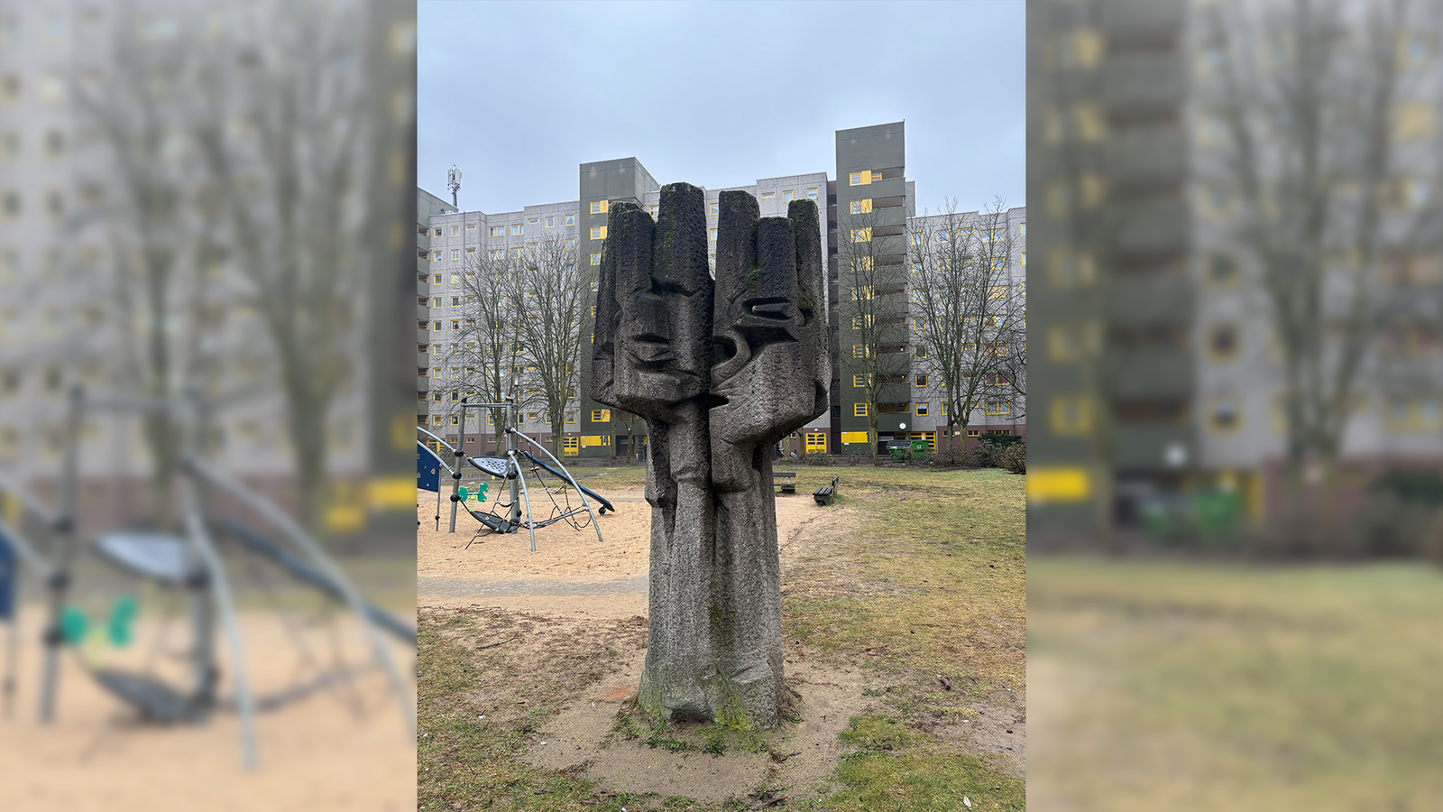 Blume an der Heerstraße