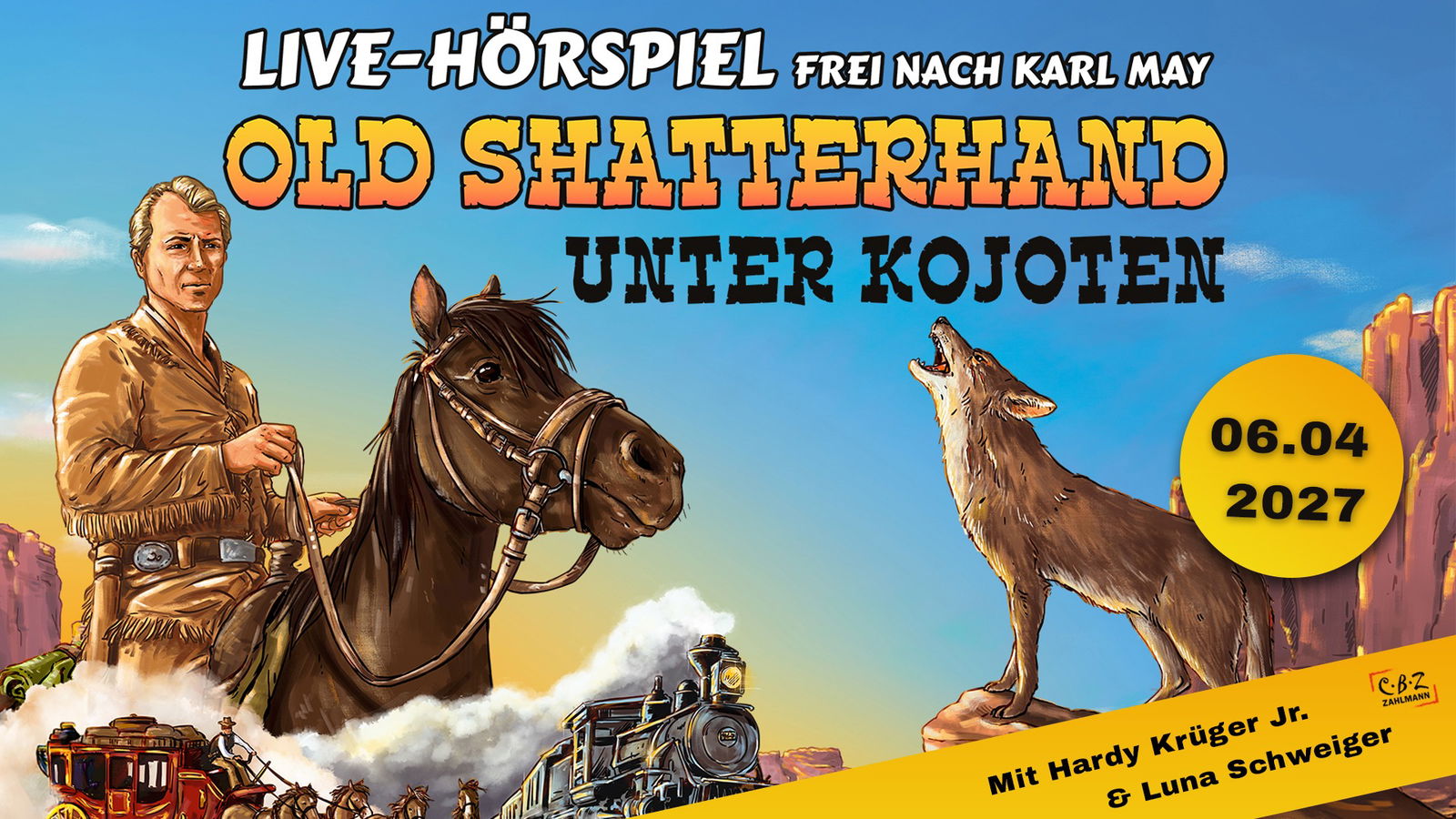 Plakat vom Live-Hörspiel 