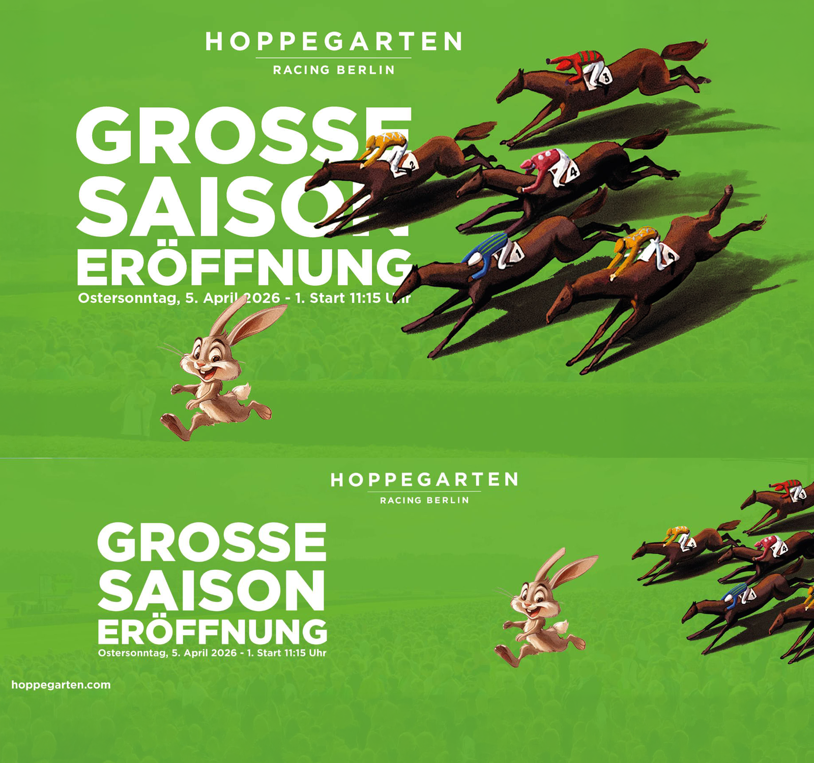 Oster-Spaß auf der Rennbahn Hoppegarten