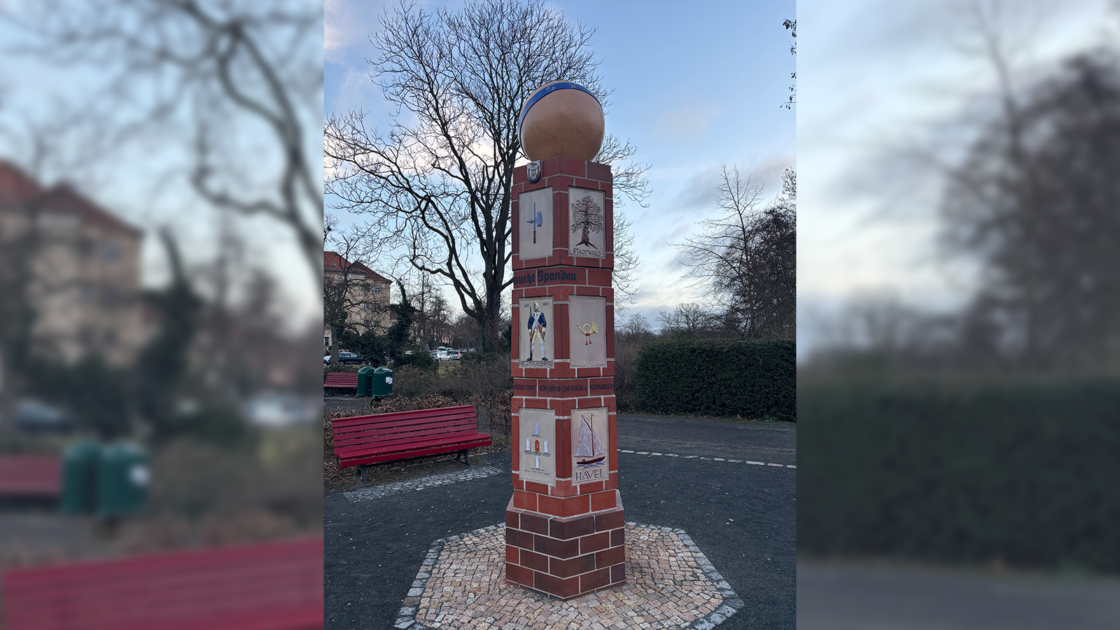 Verkehrssäule in Spandau