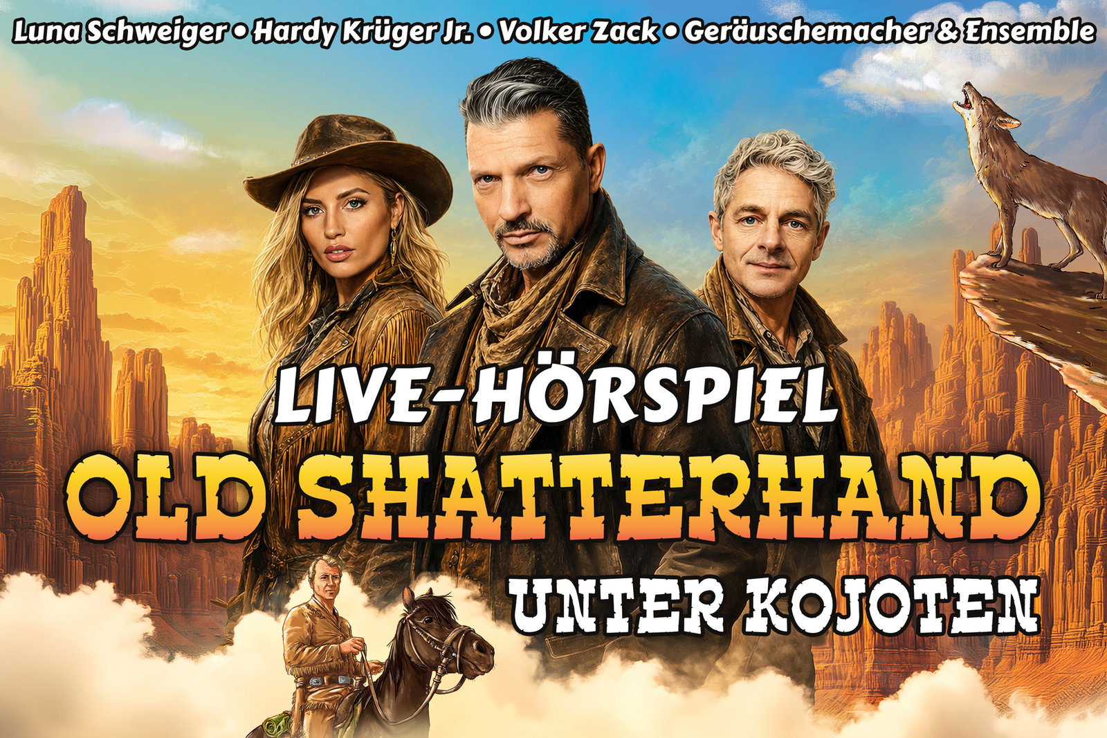 Old Shatterhand und kojoten