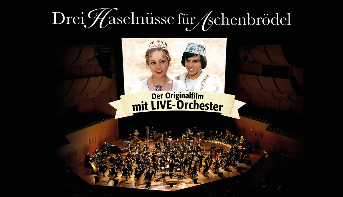 Drei Haaselnüsse für Aschenbrödel live mit Orchester 