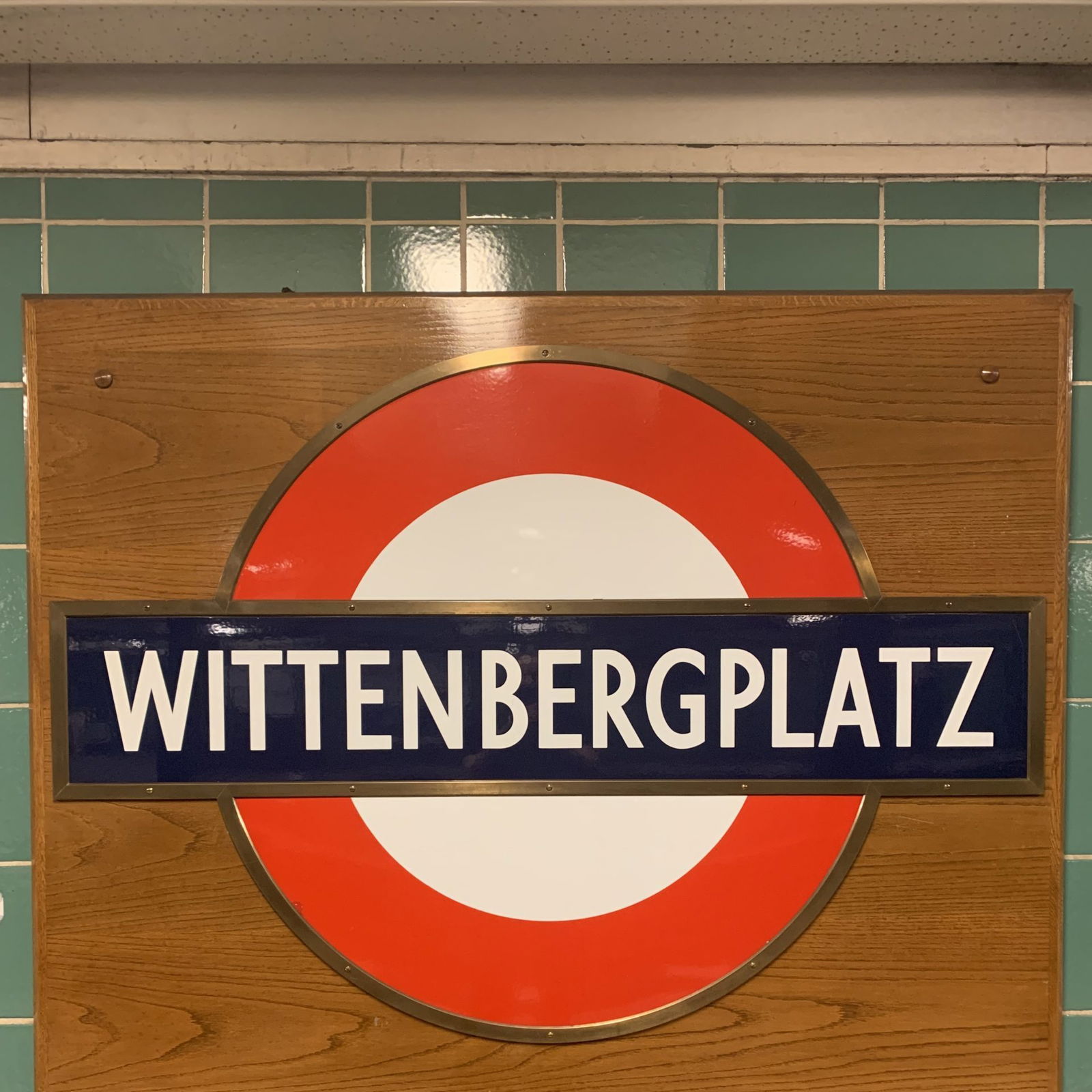 U-Bahnhof Wittenbergplatz